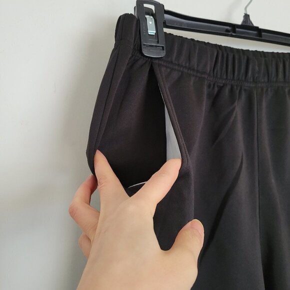 Nike Fragile Do Not Drop Spell Out Jogger Long Sweat Pants Black White Sz Medium - Picture 6 of 14